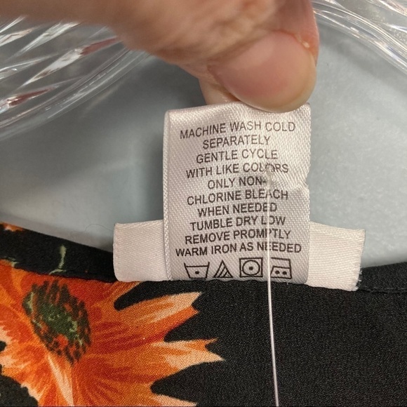 𝅺oh! Mamma Maternity Notched Floral Midi Dress - Picture 10 of 13